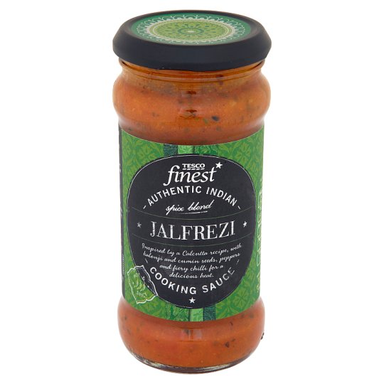 Tesco Finest Jalfrezi Pikantny sos z czerwoną i zieloną papryką 350 g
