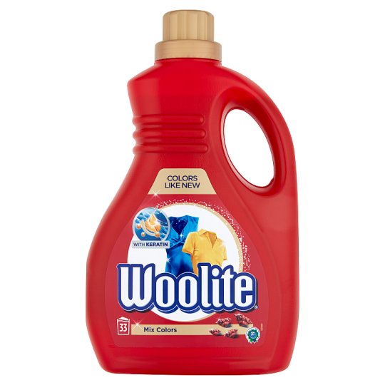 Woolite Do kolorów z keratyną Płyn do prania 2 l (33 prań)