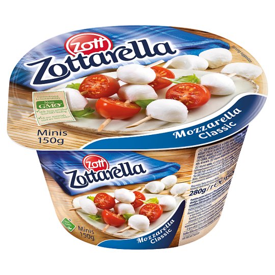 Zott Zottarella Classic Minis Ser mozzarella 150 g