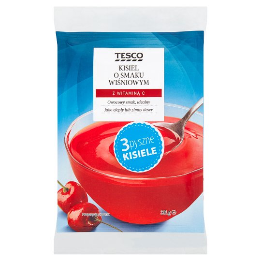 Tesco Cherry Flavour Soft Jelly 3 x 38 g