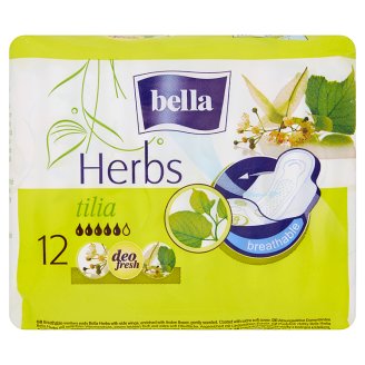 Bella Herbs Tilia Podpaski higieniczne 12 sztuk