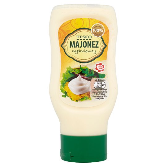 Tesco Majonez wyśmienity w tubie 400 g