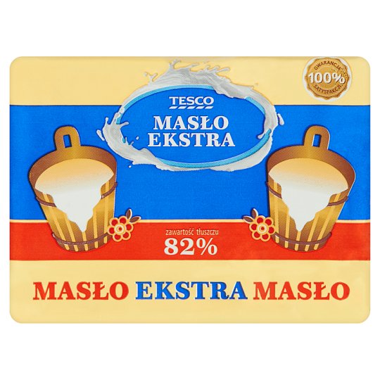 Tesco Masło ekstra 200 g