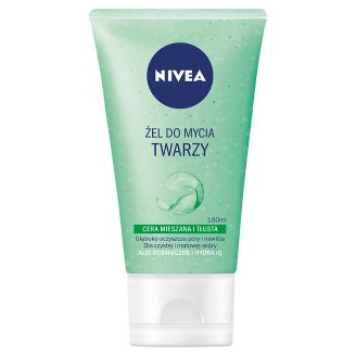 NIVEA Żel do mycia twarzy cera mieszana i tłusta 150 ml