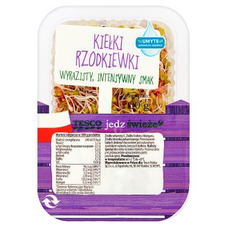 Tesco Kiełki rzodkiewki 50 g
