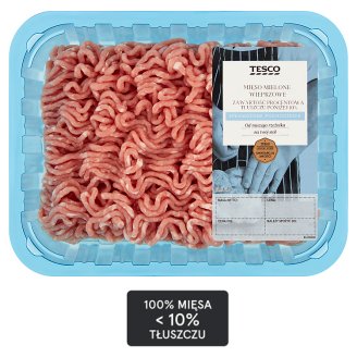 Tesco Mięso mielone wieprzowe z szynki 500 g