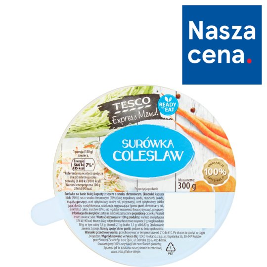 Tesco Express Menu! Surówka Coleslaw 300 g