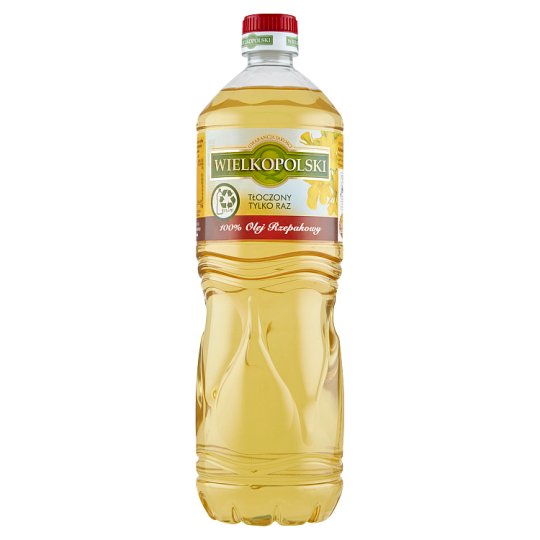 Wielkopolski Olej rzepakowy 100% 1 l