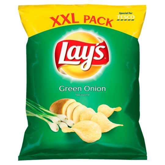 Lay's Chipsy ziemniaczane o smaku zielonej cebulki 240 g