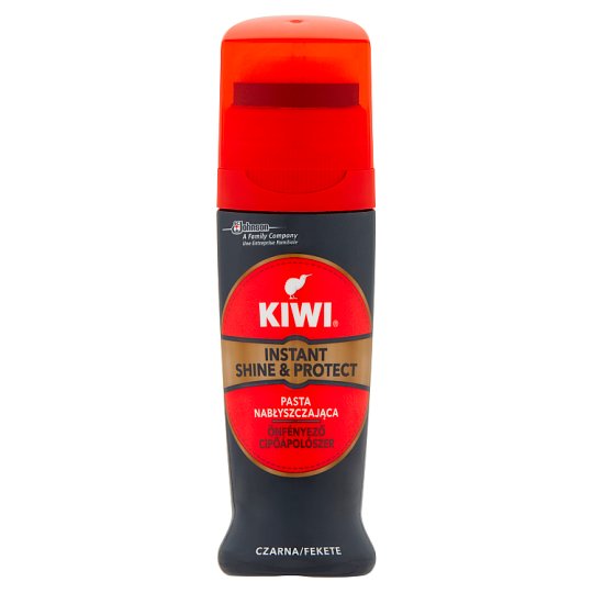 Kiwi Shine and Protect Czarna pasta w płynie 75 ml