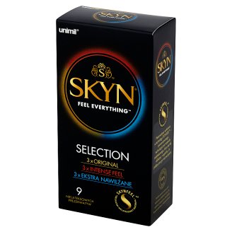 Unimil Skyn Selection Nielateksowe prezerwatywy 9 sztuk