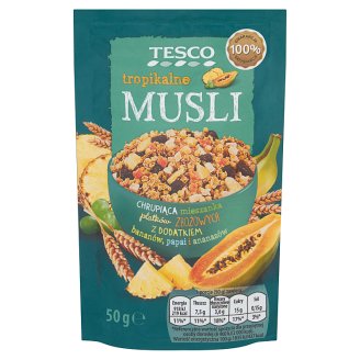 Tesco Musli tropikalne 50 g