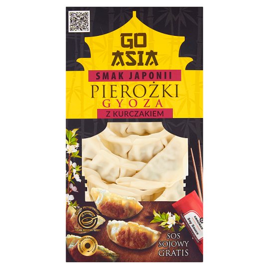 Go Asia Smak Japonii Pierożki gyoza z kurczakiem 230 g