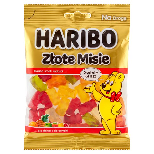 Haribo Złote Misie Żelki owocowe 100 g