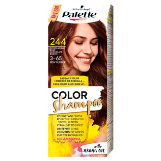 Palette Color Shampoo Szampon koloryzujący Czekoladowy brąz 244