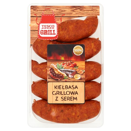 Tesco Grill Sausage with Cheese