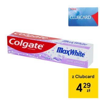Colgate Max White Kusząca mięta-żel Pasta z fluorem 125 ml