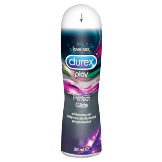 Durex Play Perfect Glide Silikonowy żel intymny dla dłuższej przyjemności 50 ml