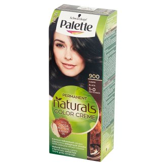 Palette Permanent Natural Colors Creme Farba do włosów Czerń 900