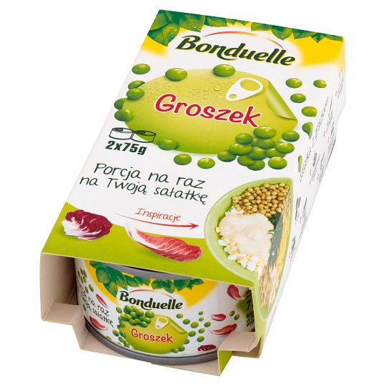 Bonduelle Groszek 2 x 75 g