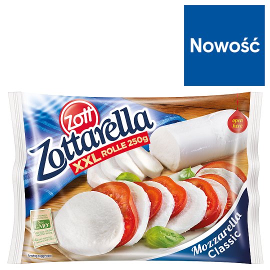 Zott Zottarella Classic XXL Ser mozzarella 250 g