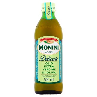 Monini Delicato Oliwa z oliwek najwyższej jakości z pierwszego tłoczenia 500 ml