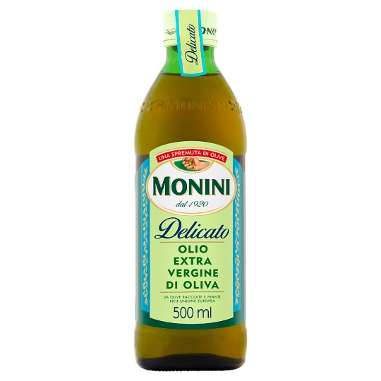 Monini Delicato Oliwa z oliwek najwyższej jakości z pierwszego tłoczenia 500 ml