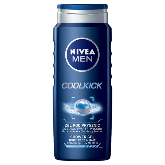 NIVEA MEN Cool Kick Żel pod prysznic 500 ml