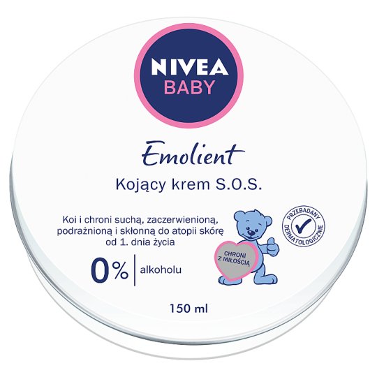 NIVEA Baby Emolient Kojący krem S.O.S. 150 ml