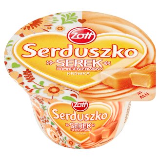 Zott Serduszko Serek homogenizowany krówka 140 g