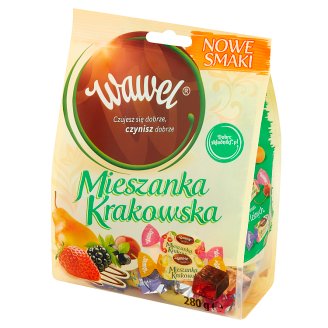 Wawel Mieszanka Krakowska Nowe smaki Galaretki w czekoladzie 280 g