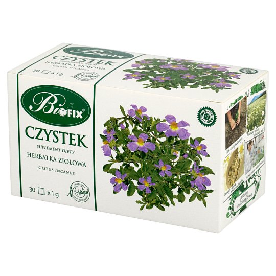Bifix Czystek Suplement diety Herbatka ziołowa 30 g (30 torebek)