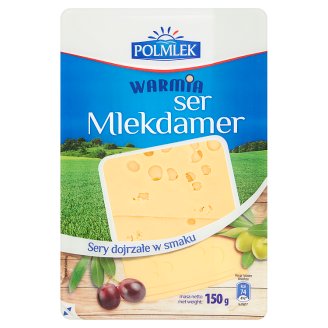 Warmia Ser Mlekdamer plastry 150 g
