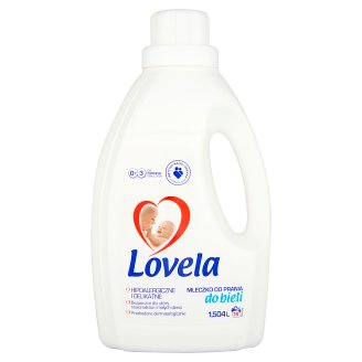 Lovela Hipoalergiczne mleczko do prania do bieli 1,504 l (16 prań)