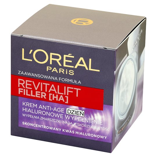 L'Oreal Paris Revitalift Filler HA Krem Anti-Age na dzień Hialuronowe Wypełnienie 50 ml