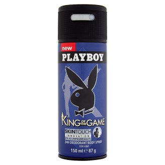 Playboy King Of The Game Dezodorant w sprayu dla mężczyzn 150 ml