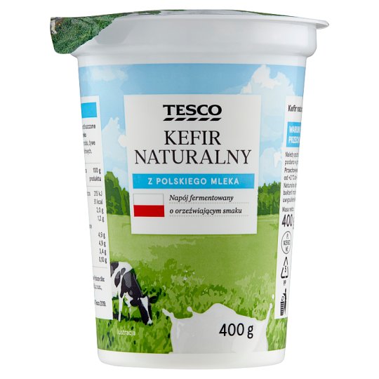 Tesco Kefir naturalny 400 g