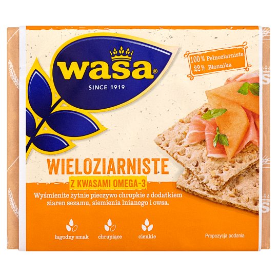 Wasa Wieloziarniste Pieczywo chrupkie 215 g