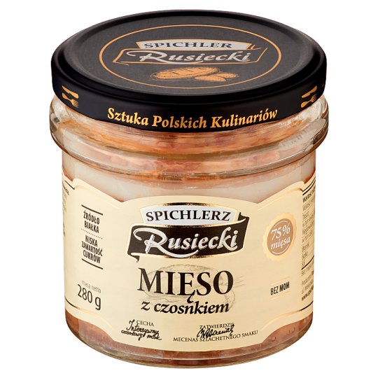 Spichlerz Rusiecki Meat with Garlic 280 g