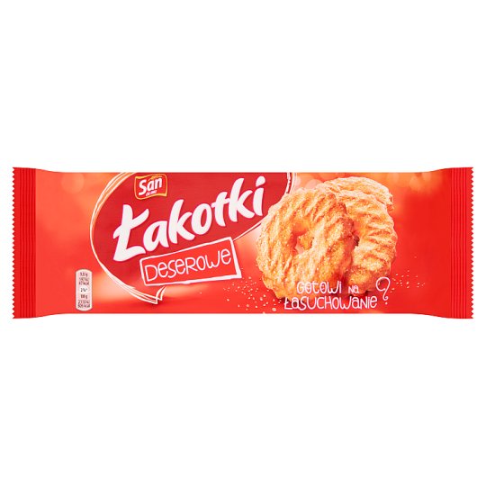 San Łakotki Deserowe Herbatniki dekorowane cukrem 168 g