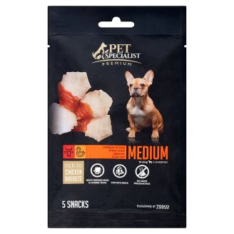 Tesco Pet Specialist Premium Przekąska do żucia dla dorosłych psów z kurczakiem 70 g (5 sztuk)