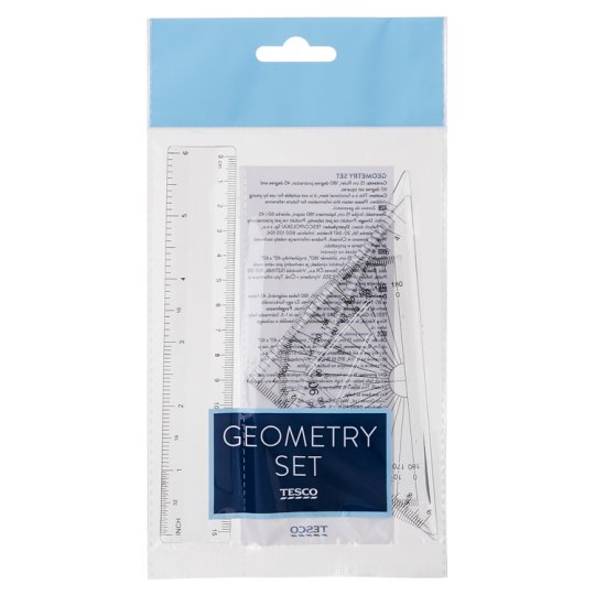Tesco Geometry Set