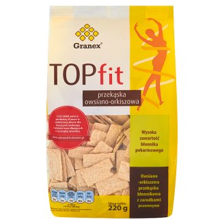 Granex Top Fit Przekąska owsiano-orkiszowa 220 g