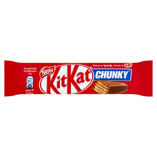 KitKat Chunky Paluszek waflowy w mlecznej czekoladzie 40 g