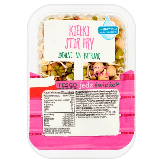 Tesco Kiełki Stir Fry 200 g