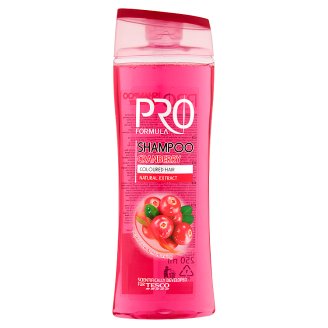 Tesco Pro Formula Cranberry Szampon do włosów 250 ml