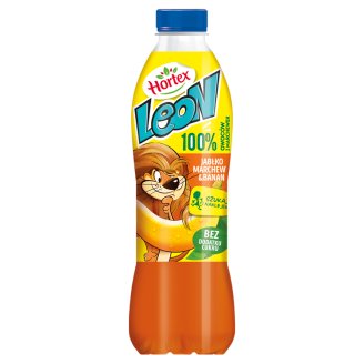 Hortex Leon Jabłko marchew banan Sok 1 l