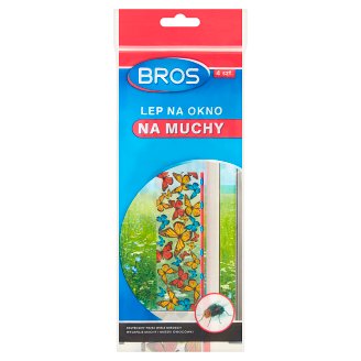 Bros Lep na okno na muchy 4 sztuki