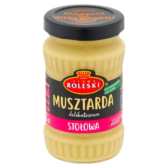 Firma Roleski Musztarda delikatesowa stołowa 175 g