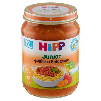 HiPP BIO Spaghetti Bolognese po 15. miesiącu 250 g